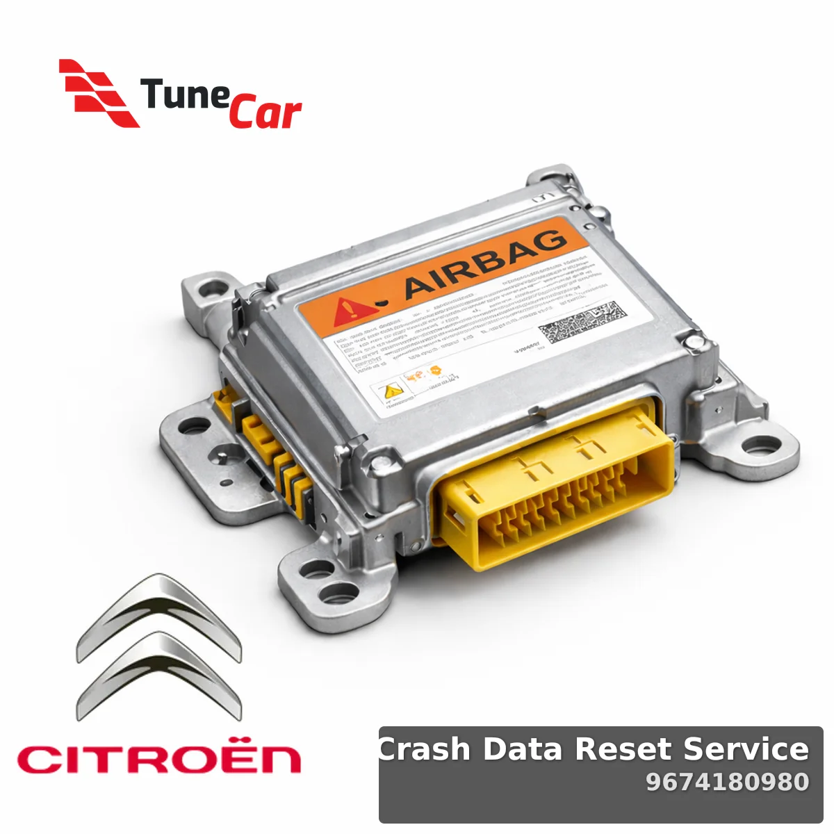 Citroen Airbag / SRS Module Crash Data Reset — 9674180980 (UK Postal)