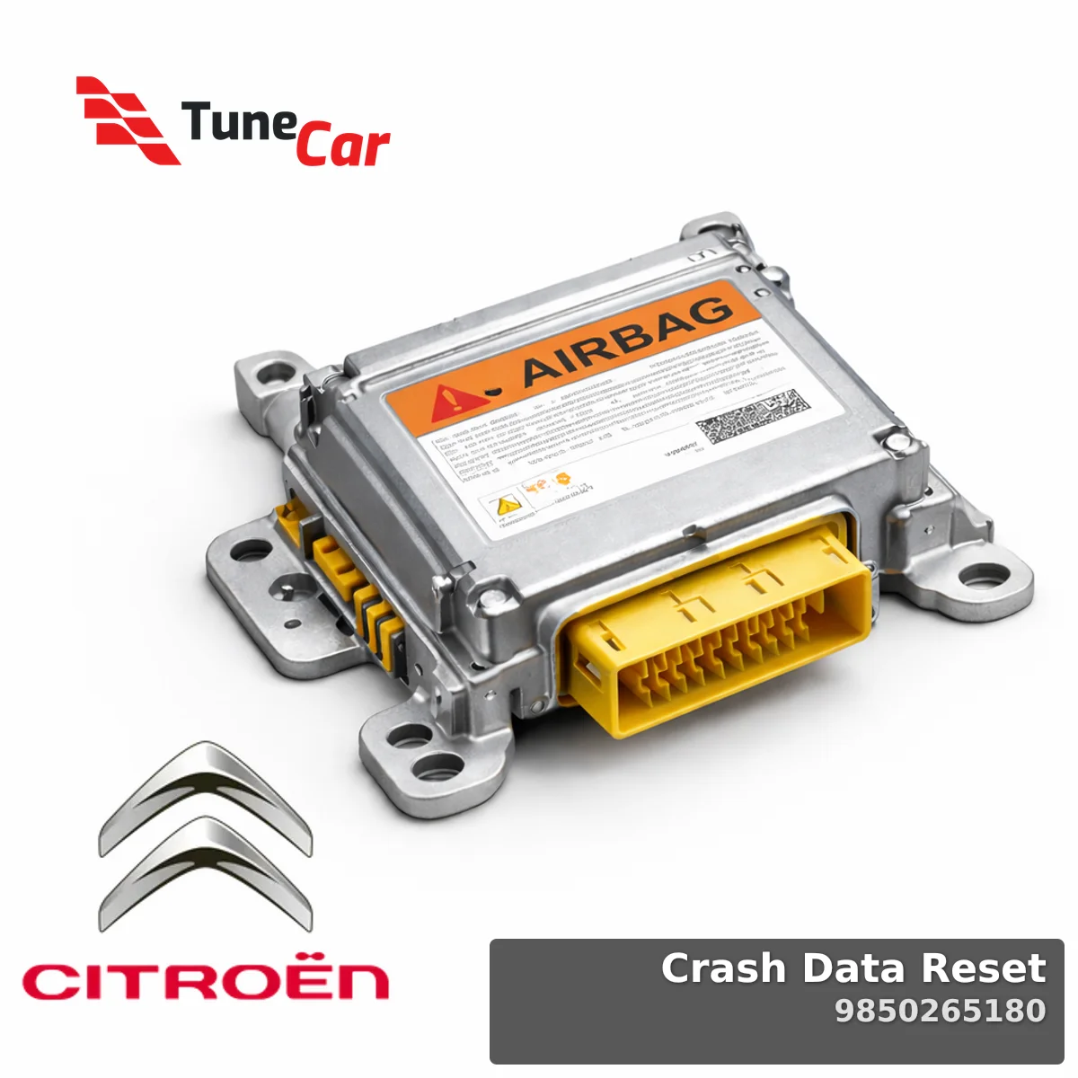 Citroen Airbag / SRS Module Crash Data Reset — 9850265180 (UK Postal)