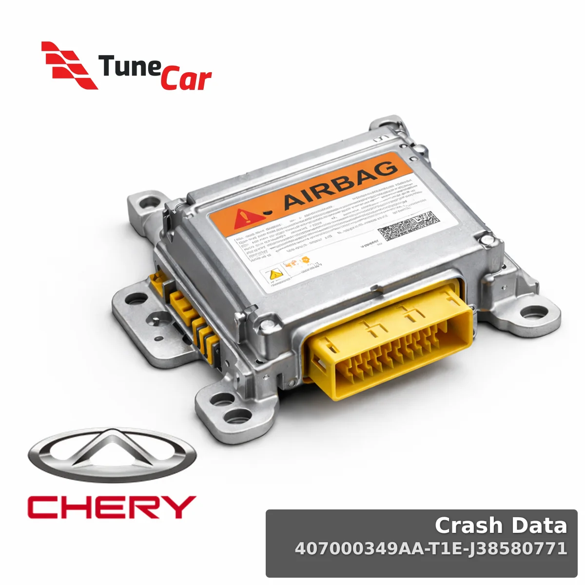 Chery Chery Airbag / SRS Module Crash Data Reset — 407000349AA-T1E-J38580771 (UK Postal) 407000349AA-T1E-J38580771 reset service