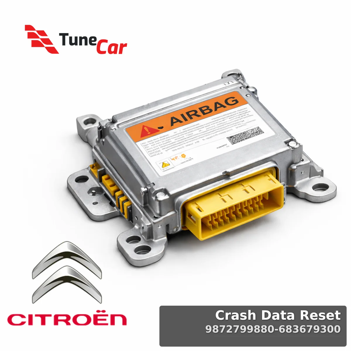 Citroen Airbag / SRS Module Crash Data Reset — 9872799880-683679300 (UK Postal)