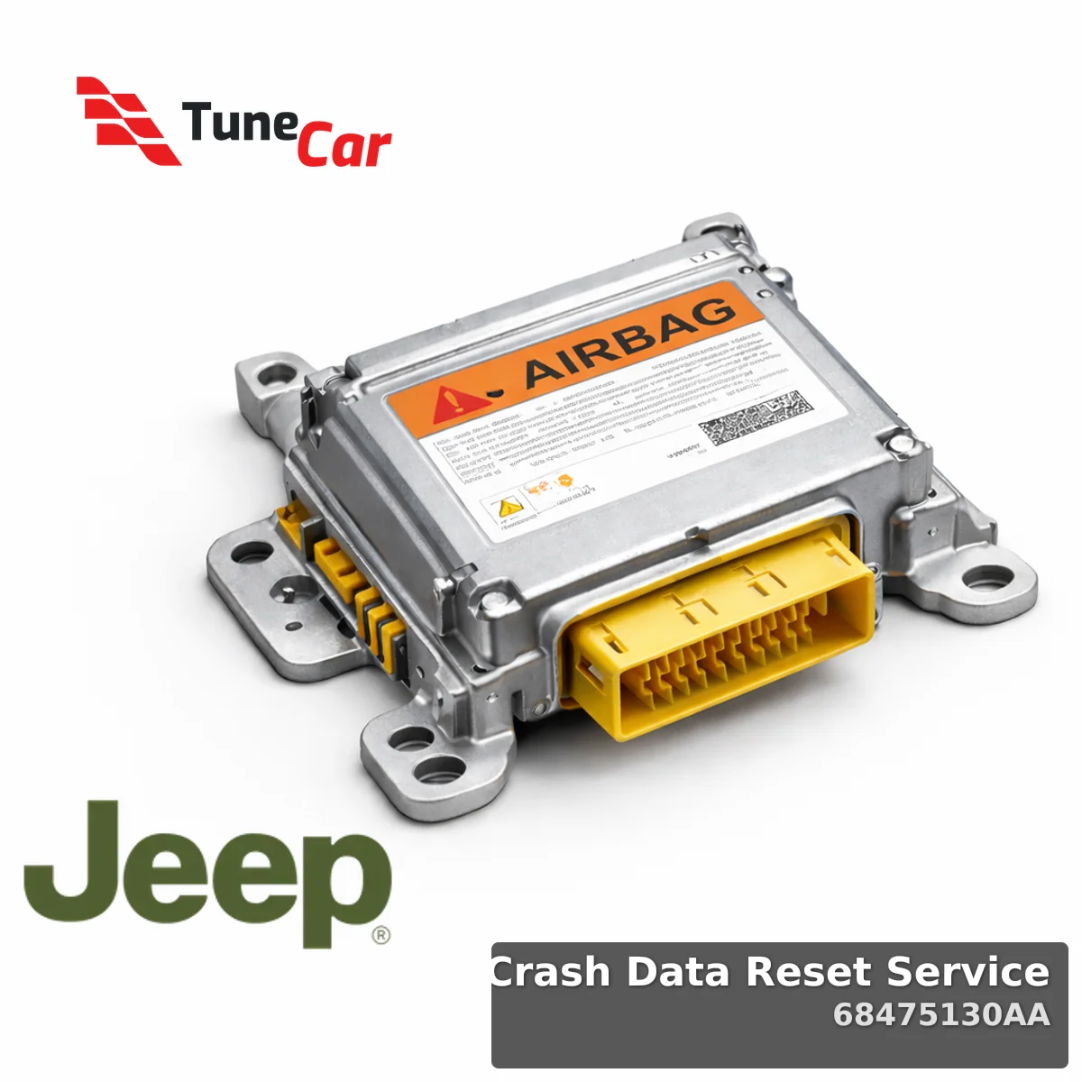 Jeep Airbag / SRS Module Crash Data Reset — 68475130AA (UK Postal)