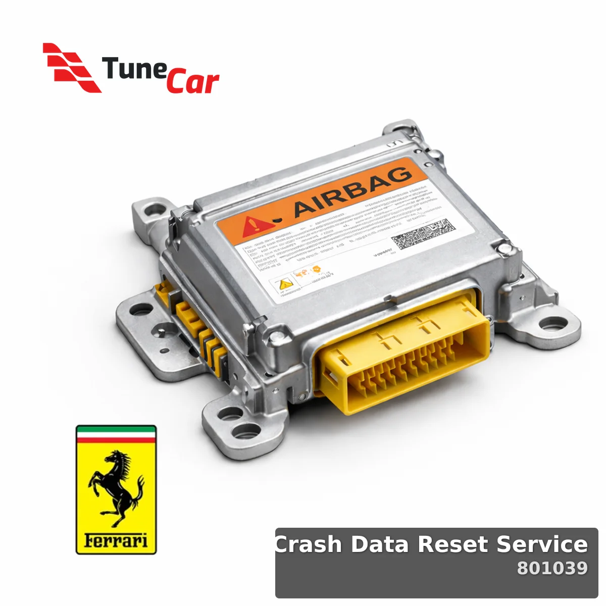 Ferrari Airbag / SRS Module Crash Data Reset — 801039 (UK Postal)