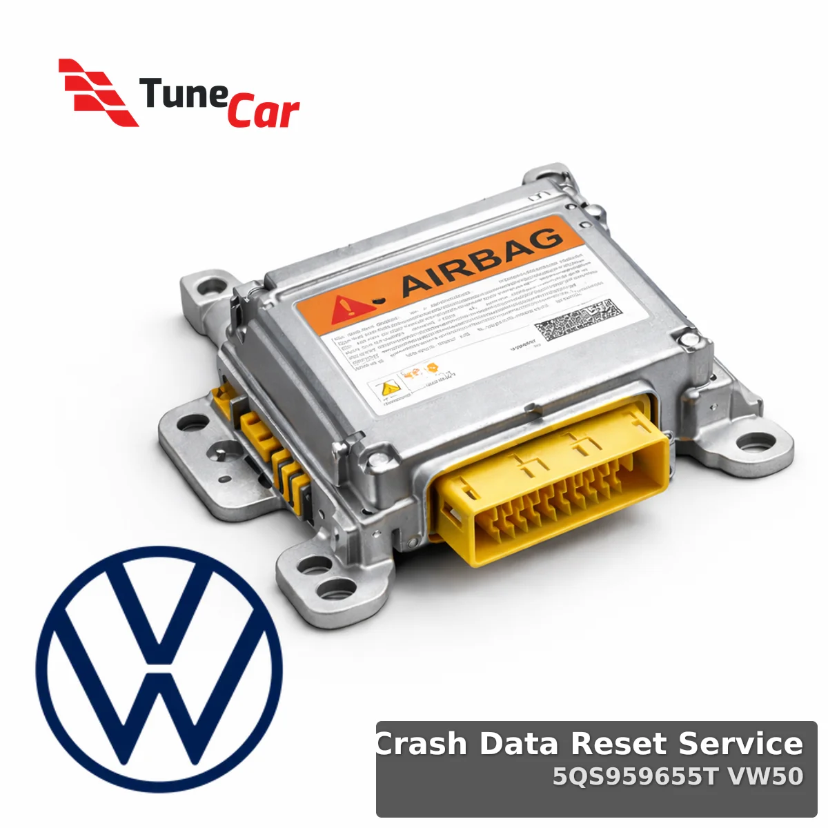 Volkswagen Airbag / SRS Module Crash Data Reset — 5QS959655T VW50 (UK Postal)