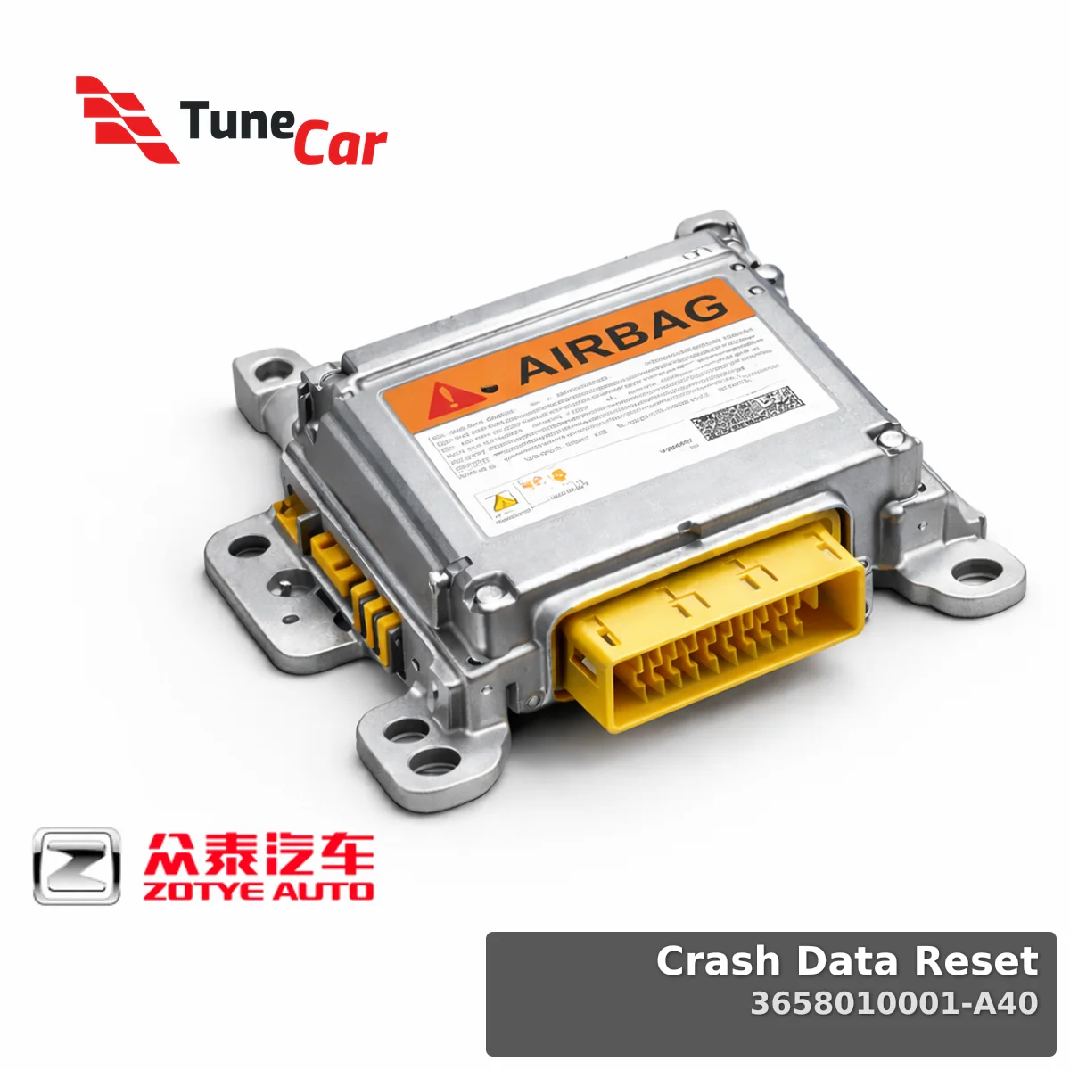 Zotye Airbag / SRS Module Crash Data Reset — 3658010001-A40 (UK Postal)