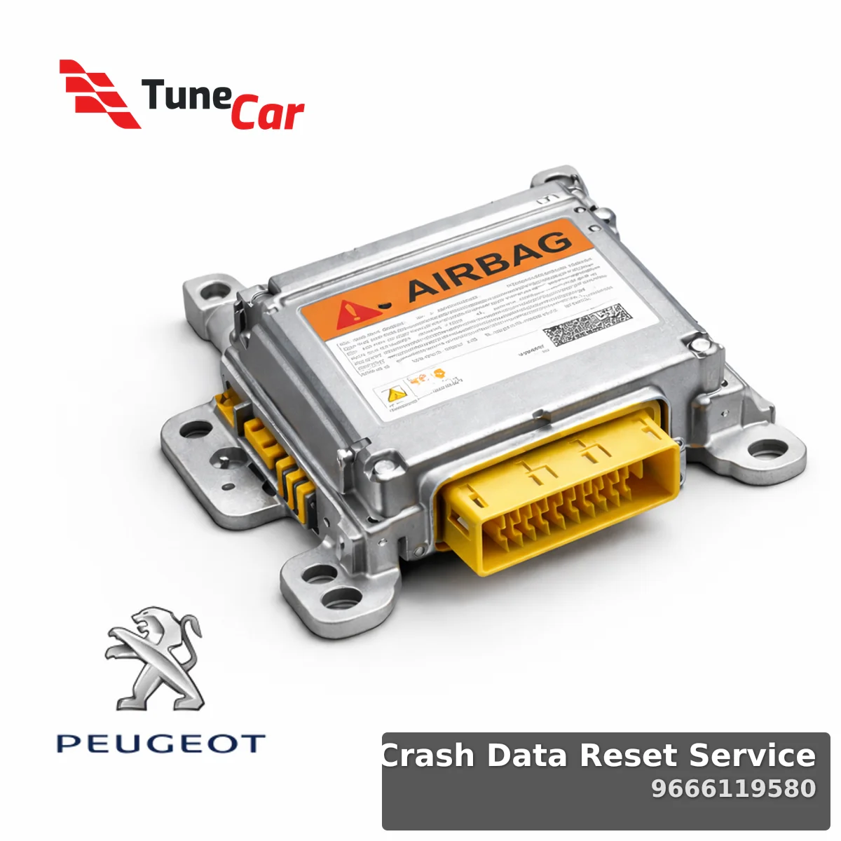 Peugeot Airbag / SRS Module Crash Data Reset — 9666119580 (UK Postal)