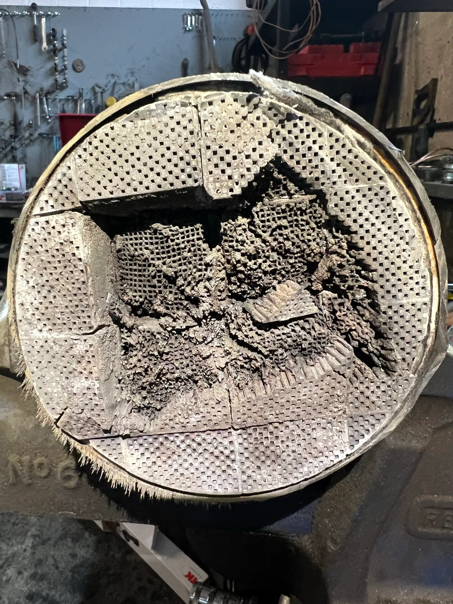 DPF delete service - diesel particulate filter removal